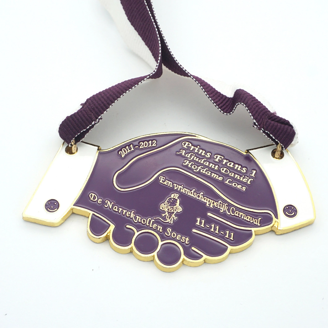 Hot Sell Factory Price Custom Antique Sport Metal Medal with Ribbon