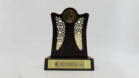 Base de plástico personalizada de alta qualidade por atacado Copa do troféu de ouro de metal (10)