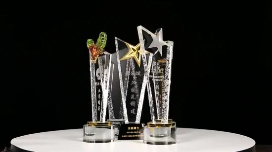 Troféu da Copa do Mundo de China Yiwu Troféus de Prêmio de Ouro de Metal Personalizado