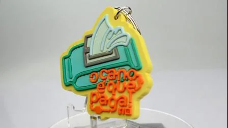 China Wholesale Personalizado Faça Você Próprio Chaveiro Metal 3D com Logotipo para Presente de Lembrança