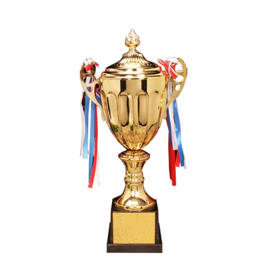 Venda imperdível Taça Troféu Economia Escola e Clubes Troféu Esportivo Gold Metal Barato